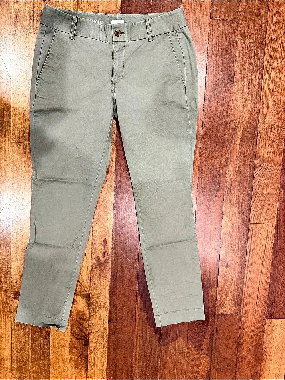 J.Crew Frankie Ankle Pants in Green Size 4